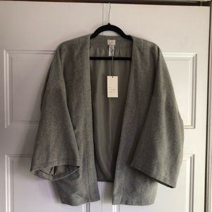 Open front sweater